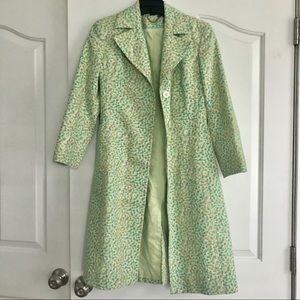 Express Ditsy Floral Print Jacket, Size XS